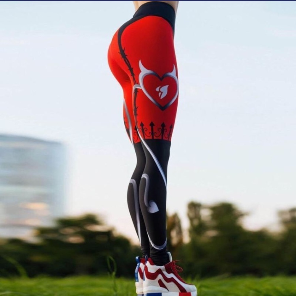 NEW punk rock lingerie illusion leggings yoga wire - Picture 2 of 4